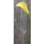 Artificial calla lily EILEEN, yellow, 26"/65cm