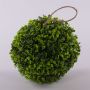 Artificial boxwood ball HEINZ, plastic grid, Ø8"/20cm