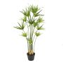 Plastic cyperus papyrus grass ZAHIR, green, 6ft/180cm
