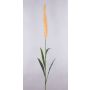 Artificial pennisetum LEBRERO with panicles, yellow, 6ft/175cm