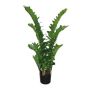 Artificial Zamioculcas AHLEON plant, 4ft/110cm