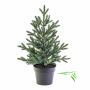 Artificial Fir tree MANFRED, in a decorative pot, 24"/60cm, Ø 14"/35cm