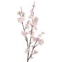 Artificial Apple blossom spray LOUISA, pink-white-green, 31"/80cm, Ø1.2"-1.6"/3-4cm