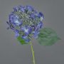 Artificial hydrangea CALESA, dark blue, 20"/50cm