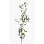 Artificial jasmine branch KLONDA, white-pink, 5ft/140cm