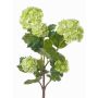 Fake snowball JIVA, light green, 24"/60cm, Ø1.6"-2.8"/4-7cm