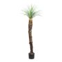 Plastic palm tree Yucca CLATA, grey-green, 5ft/150cm