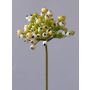 Artificial Firethorn spray CLEO, berries, cream-green, 8"/20cm