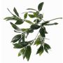 Fake Laurel foliage spray NAGISA, green, 20"/50cm