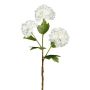 Artificial branch Viburnum SKORNE, white, 24"/60cm