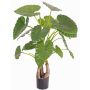 Artificial plant elephant ear SURI, green, 4ft/120cm