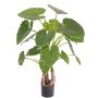 Artificial plant elephant ear SURI, green, 4ft/120cm