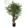 Artificial Olive tree KAHOLO, artificial stem, weatherproof, 5ft/140cm