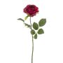 Rose Artificial BRUNETTE, fuchsia, 70cm, Ø11cm