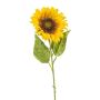Decorative sunflower NERKIN, yellow, 26"/65cm, Ø5.1"/13cm