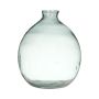 Balloon vase JOHANNAH, recycled, clear, 22"/55cm, Ø18"/46cm, 54L