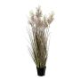 Artificial grass Wood small-reed BAVRONY with panicles, brown-green, 3ft/105cm