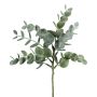 Artificial eucalyptus MELHEN, stick, grey-green, 10"/26cm