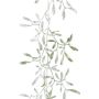 Artificial garland Mistletoe FIMPRO, fruits, frosted, white-green, 3ft/105cm