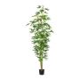 Artificial Hemp Tree BUGIN, artificial trunk, green, 7ft/210cm