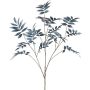 Decorative branch Mountain ash DRILTO, royal blue, 4ft/110cm