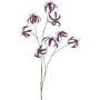 Artificial Gloriosa SLARHO branch, violet, 4ft/110cm