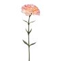 Artificial flower Carnation SPORV, pink, 26"/65cm