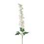 Artificial flower Delphinium DREANY, white, 3ft/90cm