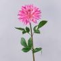 Artificial dahlia flower TURENA, pink-pink, 75cm