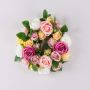 WOPUNY artificial rose wreath, multicoloured, Ø40cm