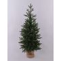 Artificial spruce STORNYN in a jute bag, 35"/90cm