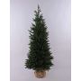 Artificial spruce STORNYN in a jute bag, 4ft/120cm