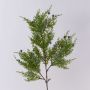 NAFIRNE decorative juniper branch with berries, green and dark blue, 65cm