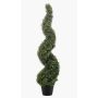 TOM artificial boxwood spiral, decorative pot, crossdoor, 120 cm