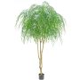 Artificial weeping willow tree BALSIMA, natural trunks, 9ft/260cm