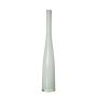 Slender Glass Bottle vase NASTASYA, white, 54cm, Ø9cm