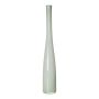 Slender Glass Bottle vase NASTASYA, white, 60cm, Ø10cm