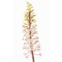 Artificial crested lily ZERFIM, white-green, 90 cm