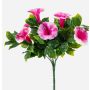 FINVON artificial petunia on a stem, crossdoor, pink, 27cm