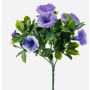Artificial petunia flower FINVON on a stem, crossdoor, purple, 27cm