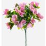 Artificial bougainvillea SOLTRE on a stem, crossdoor, pink, 12"/30cm