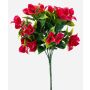 Artificial bougainvillea SOLTRE on a stem, crossdoor, red, 12"/30cm
