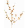 Artificial witch hazel branch XYLA, flowers, orange-yellow, 120 cm, Ø5 cm