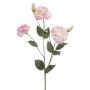 Artificial flower Lisianthus RENARA, pink-cream, 75cm