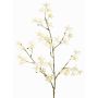 Artificial saxifrage branch PALSIMA with flowers, yellow-white, 30"/75cm