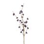 Artificial branch Bodinier's beautyberry SILFIO with berries, dark violet, 3ft/95cm