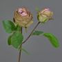Artificial flower Rose RENATUS, violet-pink, 18"/45cm