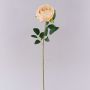 Artificial flower Rose CHERLEN, apricot, 24"/60cm, Ø4"/10cm