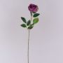 Artificial rose SEENSA, purple, 60cm, Ø7cm