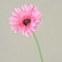 Artificial gerbera flower TEUDELINDE, pink, 22"/55cm, Ø3.1"/8cm